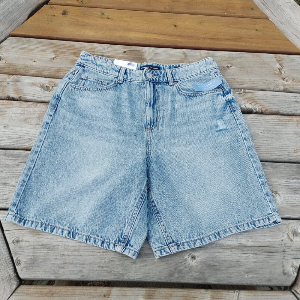 Jillian Harris x Joe Fresh Favourite Denim Shorts BNWT Women's Size 27 - Picture 10 of 11